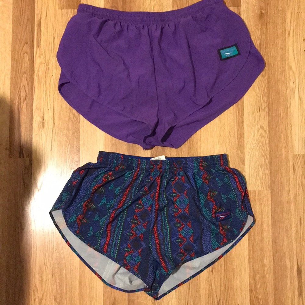 Rare retro vintage Reebok dolphin active shorts